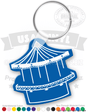 Carousel Vinyl Keychain PK3116