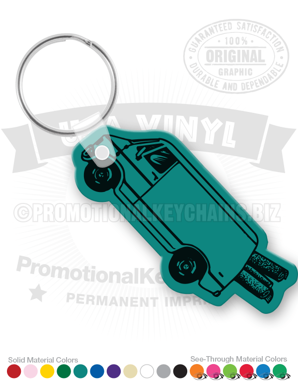 Carpet Van Vinyl Keychain