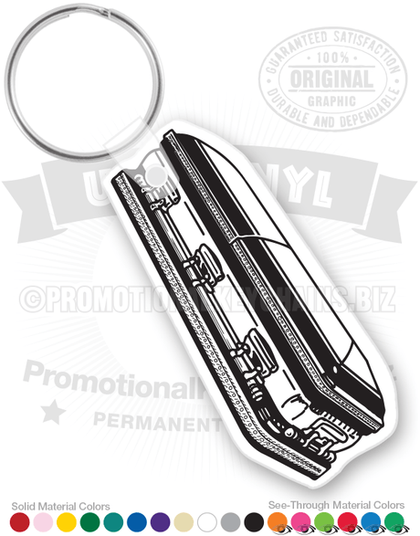 Casket Vinyl Keychain PK8118