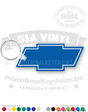 Chevy Bow Tie Vinyl Keychain PK7372