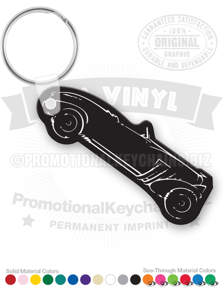 Classic Car Vinyl Keychain PK7322