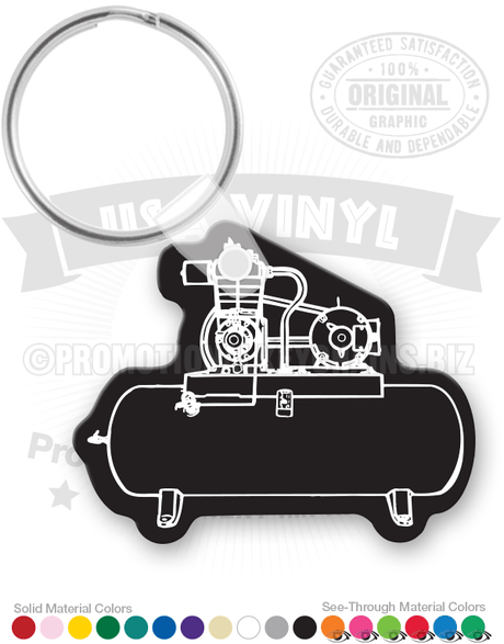 Compressor Vinyl Keychain PK7682
