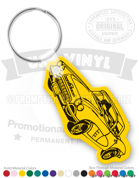 Corvette Vinyl Keychain PK6926