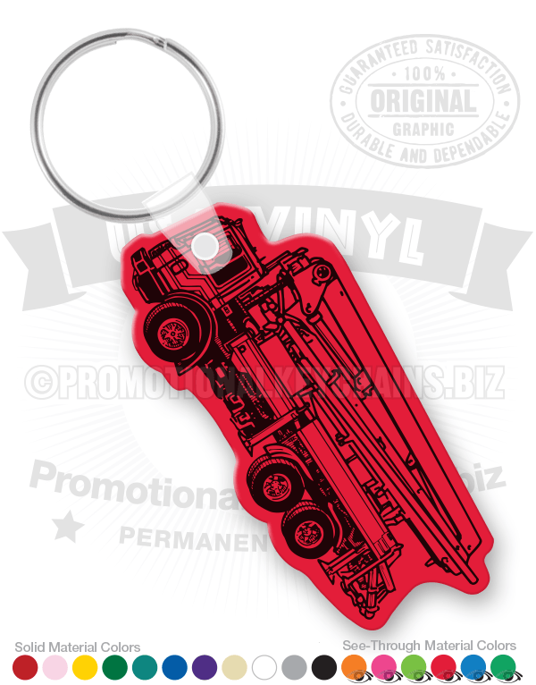 CRANE MOBILE Vinyl Keychain