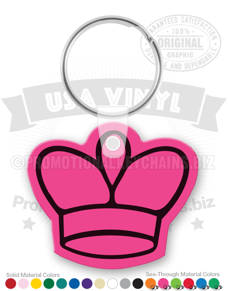 Crown Vinyl Keychain PK3940