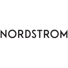 Nordstrom logo in black on a white background