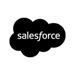 Salesforce logo on a white background