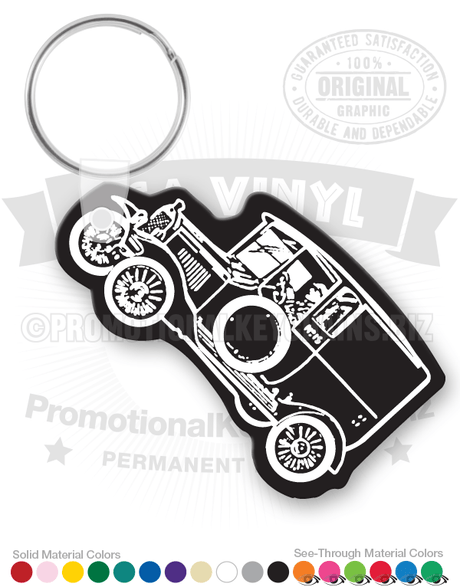 Antique Car Vinyl Keychain PK5360