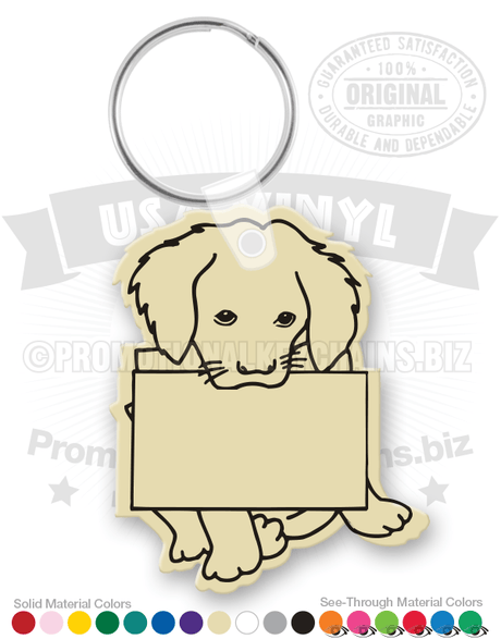 Dog Vinyl Keychain PK4015
