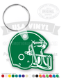 Football Helmet Vinyl Keychain