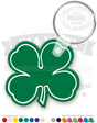 Four Leaf Clover Vinyl Keychain PK3040