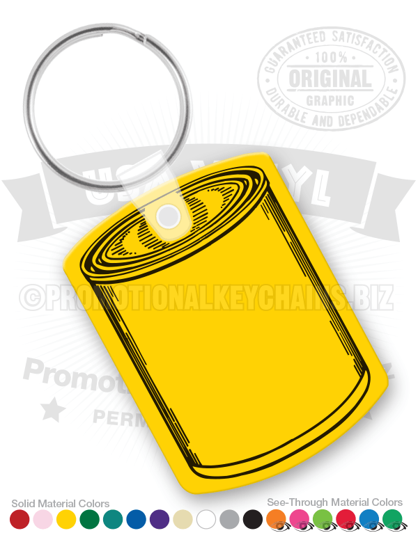 Gallon Can Vinyl Keychain
