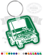 Golf Cart Vinyl Keychain PK7856