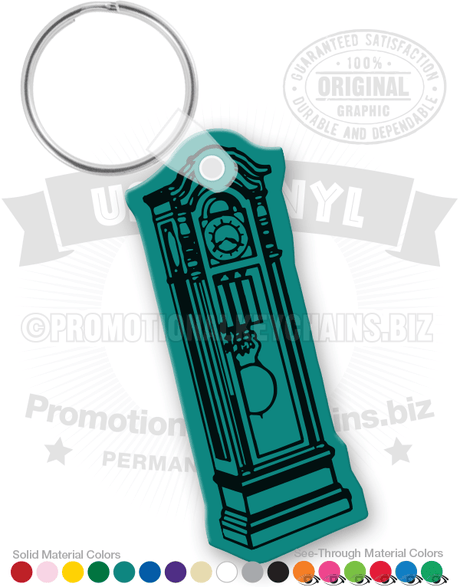 Grandfather Clock Vinyl Keychain PK3181