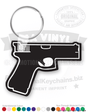 Gun Vinyl Keychain PK5692