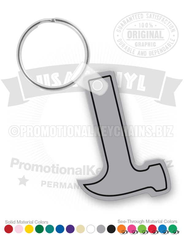 Hammer Vinyl Keychain PK2116