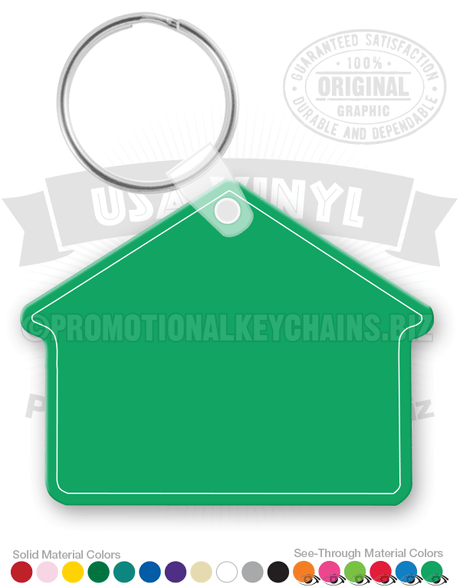 House Vinyl Keychain PK7242