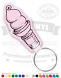 Ice Cream Cone Vinyl Keychain PK6839