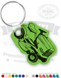 John Deere Riding Mower Tractor Vinyl Keychain PK1426