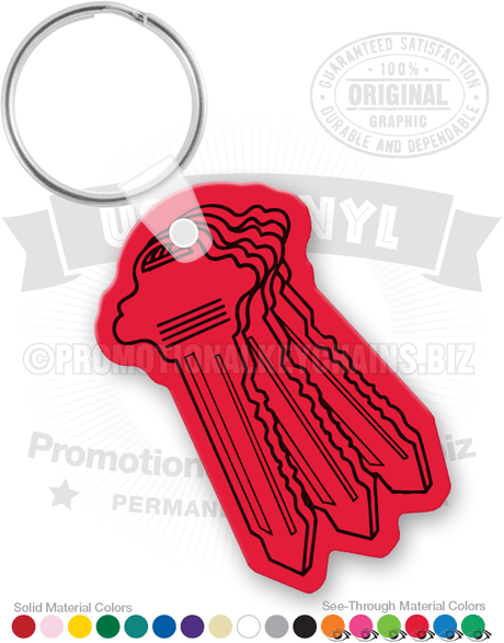 Keys Vinyl Keychain PK7653