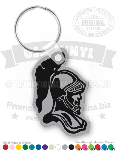 Knights Head Vinyl Keychain PK5559