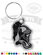 Knights Head Vinyl Keychain PK5559