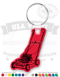Lawn Mower Vinyl Keychain