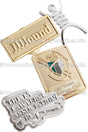 Group of Polished + Matte Boulevard Series lapel pins showing different colors of gold and silver nickel. Also custom shaped pins and rectangle pins shown. 