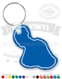 Maui Vinyl Keychain PK4310
