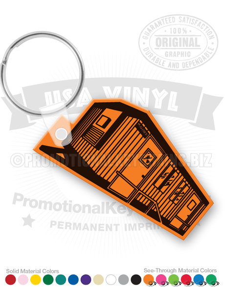 Modular Home Vinyl Keychain