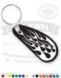 Motorcycle Tank Vinyl Keychain PK9372