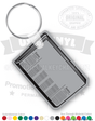 Newspaper Vinyl Keychain PK4714
