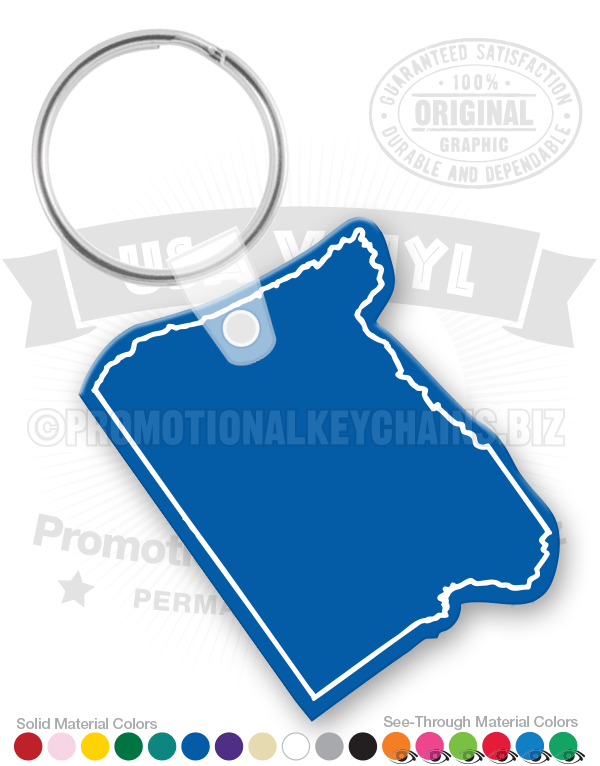 Oregon State Vinyl Keychain