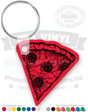 Pizza Slice Vinyl Keychain PK5073 C3