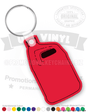 Plastic Jug Vinyl Keychain