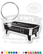 Pool Table Vinyl Keychain PK5356