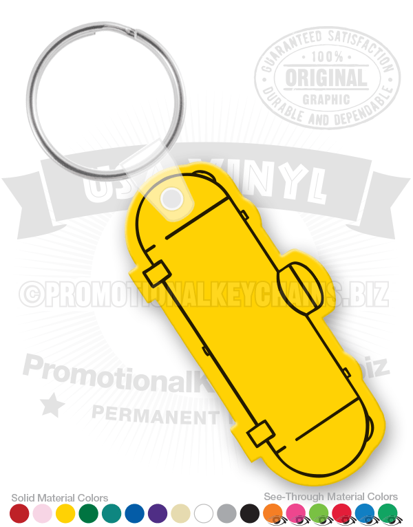 Propane Tank Vinyl Keychain