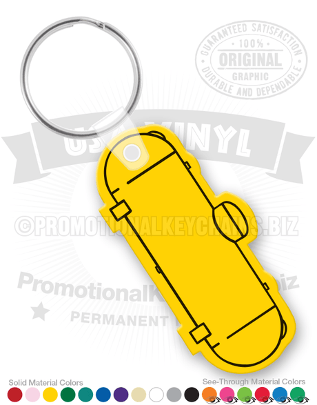 Propane Tank Vinyl Keychain