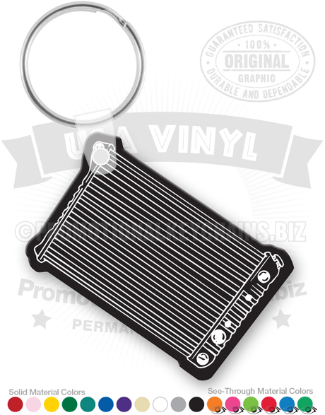 Radiator Vinyl Keychain PK7741