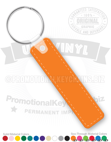 Rectangle RC Vinyl keychain