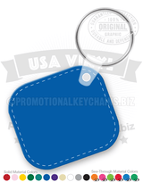 Rectangle Vinyl Keychain PK2079
