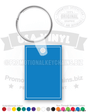 Rectangle Vinyl Keychain PK2235 C2