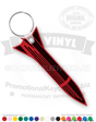 Vintage 1950s Space-Age Rocket Keychain - PK5015