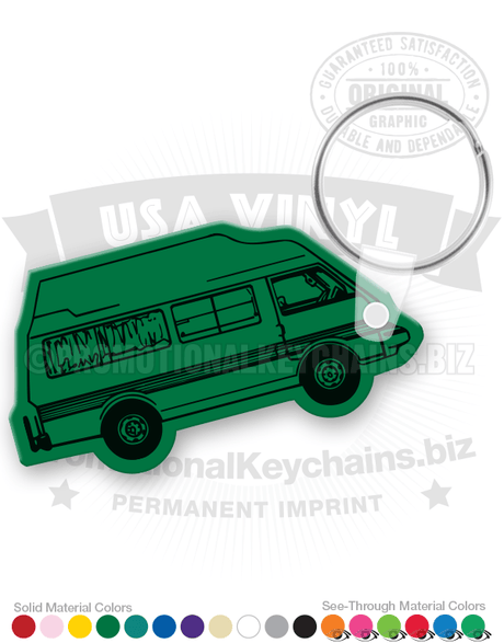 RV Camper Vinyl Keychain PK7151