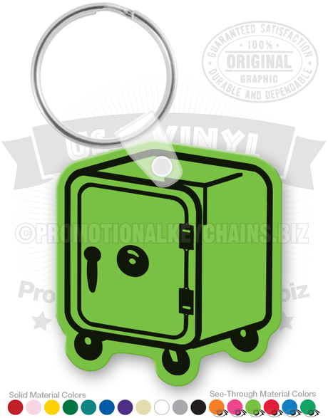 Safe Vinyl Keychain PK8992