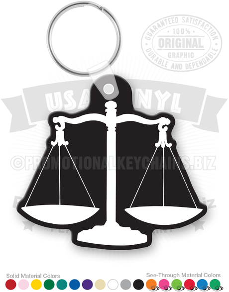 Scales Vinyl Keychain PK9826