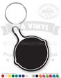 Skillet Vinyl Keychain PK4020