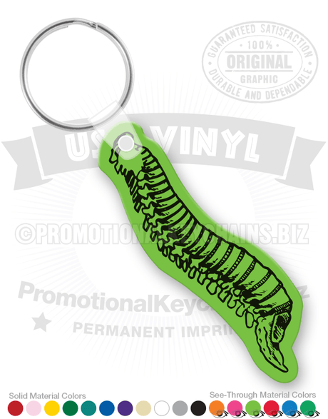 Spine Vinyl Keychain PK6452