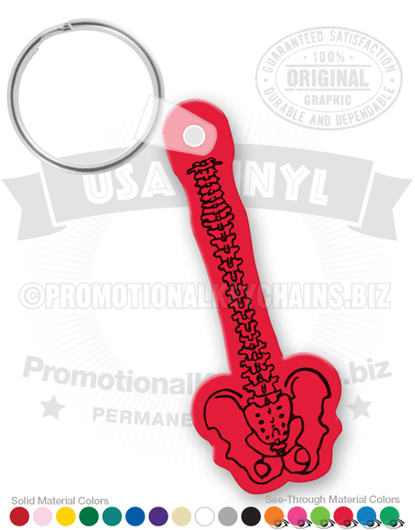 Spine & Pelvis Vinyl Keychain PK7180