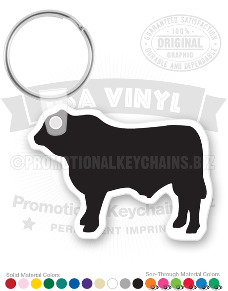 Steer Vinyl Keychain PK4977